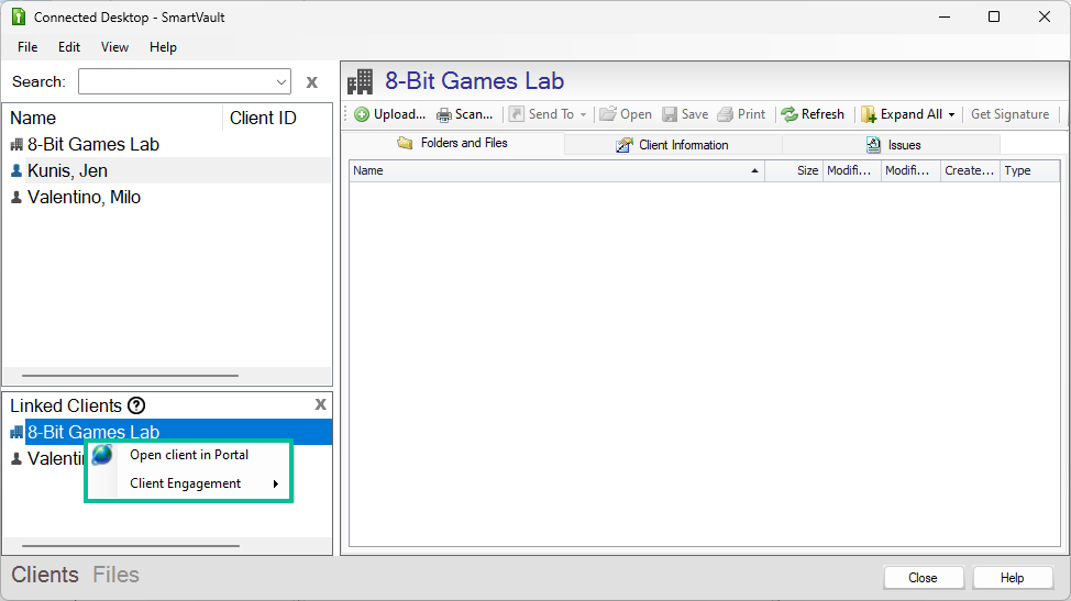 CD - Linked Clients options.png