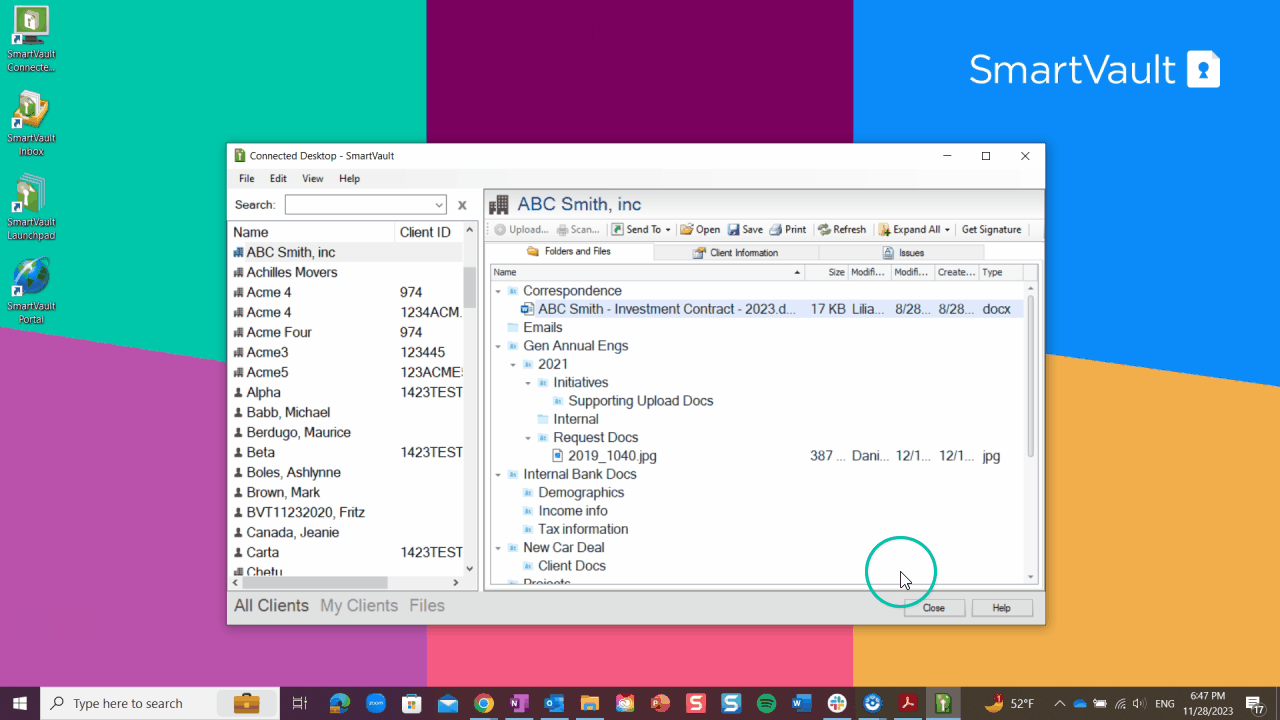 Sending a File using the Link to option - Part 2.gif