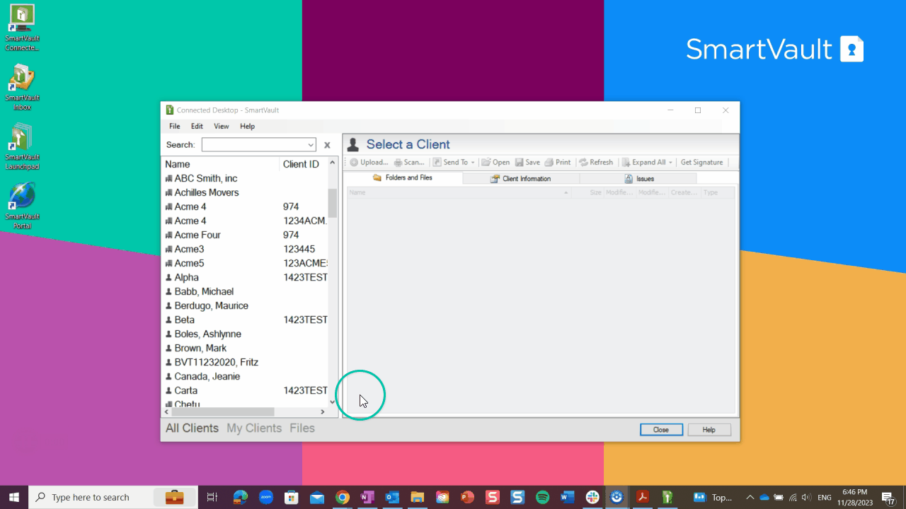 Sending a File using the Link to option - Part 1.gif