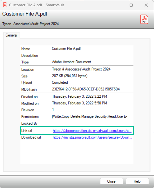CD - Properties - Link url.png