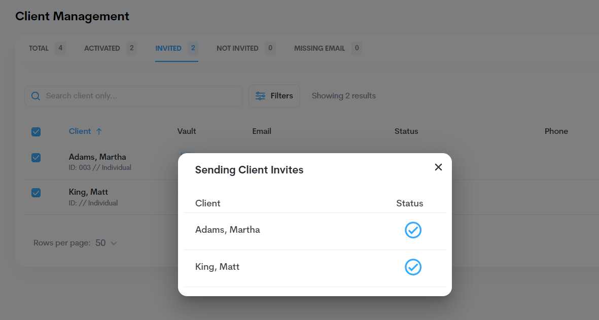 CM - Invited clients status.png
