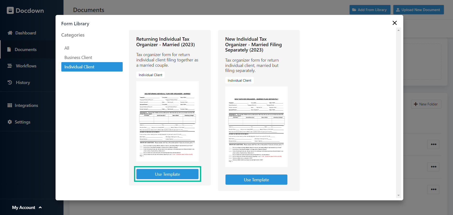 DD - Form Library Use Template.png